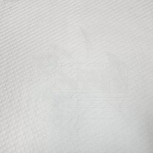 Трикотажное полотно FRTX 25 021 Береза Белый матрасная ткань оптом