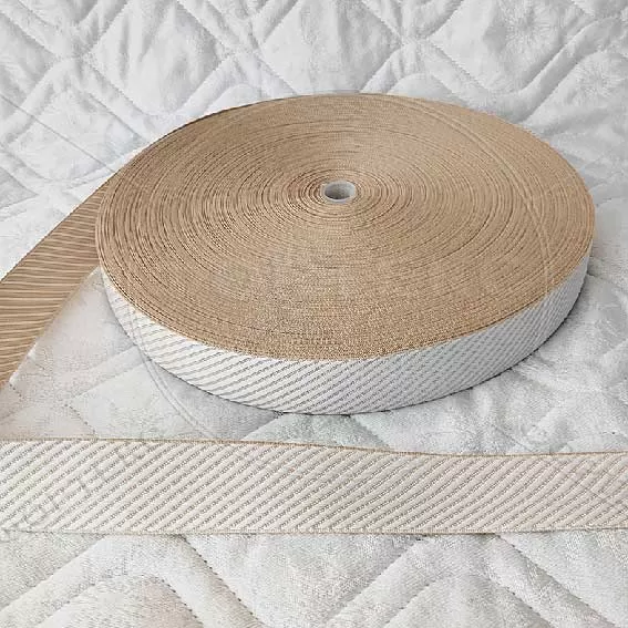 Лента окантовочная цветная БС-Ут 7.1 бежевая оптом