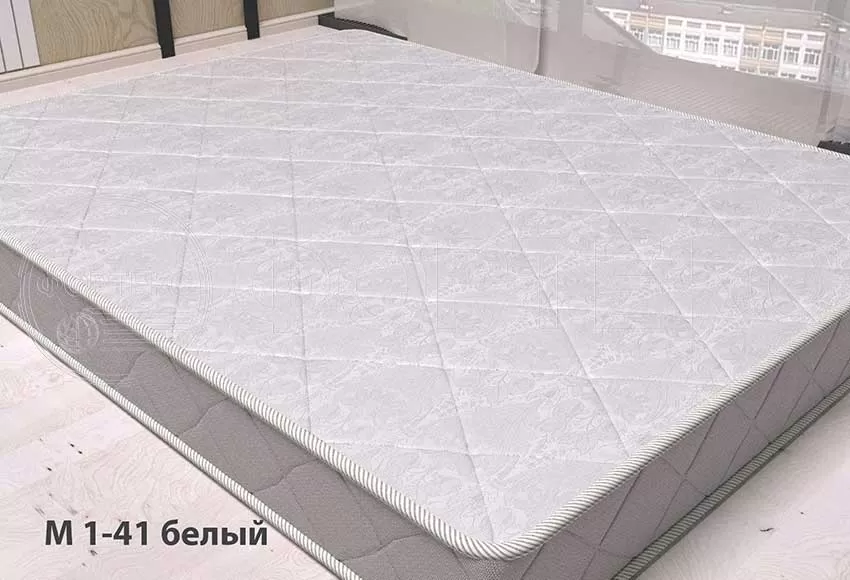 Ткань жаккард полиэстер для матраса M1-41 white