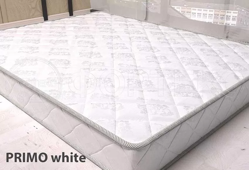 Ткань жаккард полиэстер для матраса PRIMO white