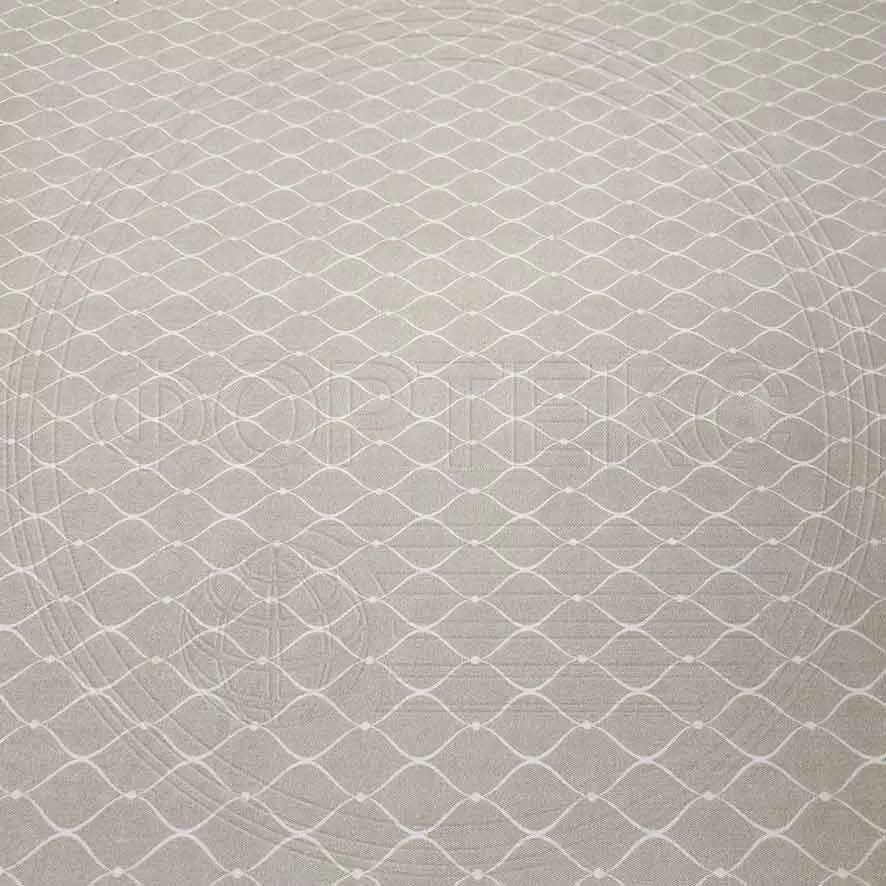 Микрофайбер набивной-пигмент беж 5BJ-205701, геометрический принт