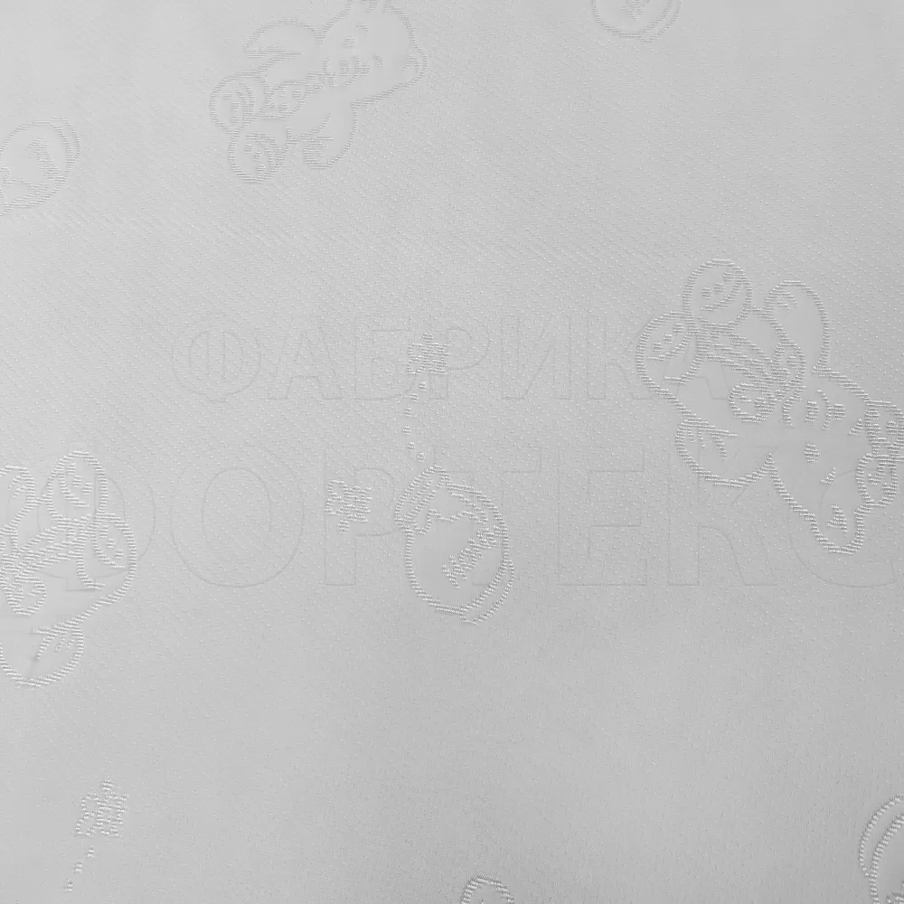 Матрасные комплектующие Матрасные ткани Трикотаж Матрасная ткань Мишка с медом X4090 белый купить ОПТОМ Фортекс