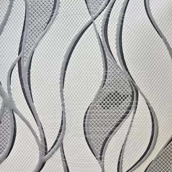 Матрасные комплектующие Матрасные ткани Трикотаж Трикотаж F097 бело-серый купить ОПТОМ Фортекс