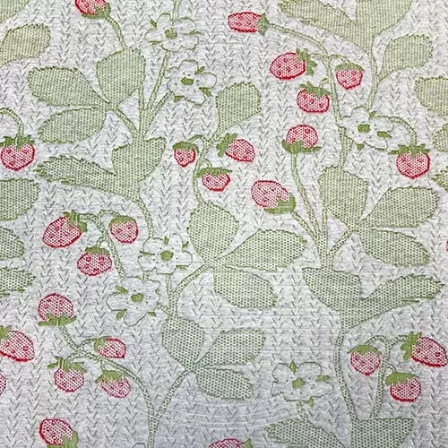 Трикотажное полотно FRTX 25 018 Земляника матрасные ткани оптом