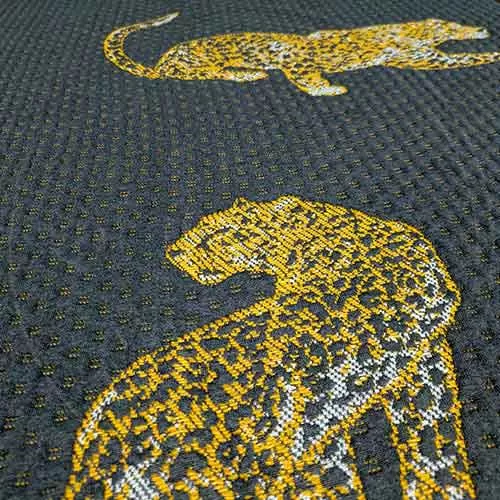 Трикотажное полотно FRTX 25 038 Леопард для матрасов и наматрасников