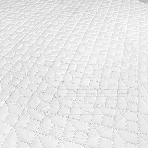 Трикотажное полотно FRTX 25 044 Тортилла Белый для производства матрасов