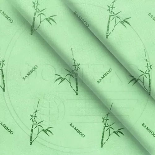 Ткани для постельного белья оптом Поликоттон 019-101424 light green бамбук купить ОПТОМ Фортекс