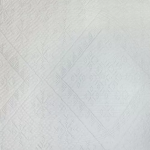 Трикотажное полотно FRTX 25 008 Оренбург Белый матрасная ткань оптом