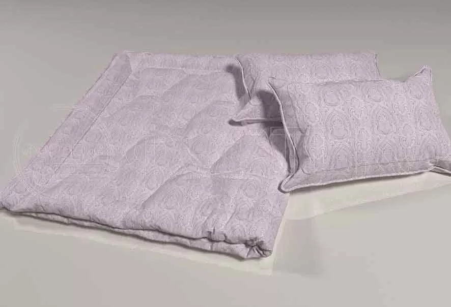 Тик смесовый набивной A1-5451 pink интерьер