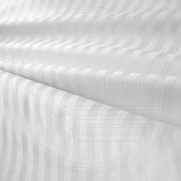 Страйп Сатин 79-1*1 White белый