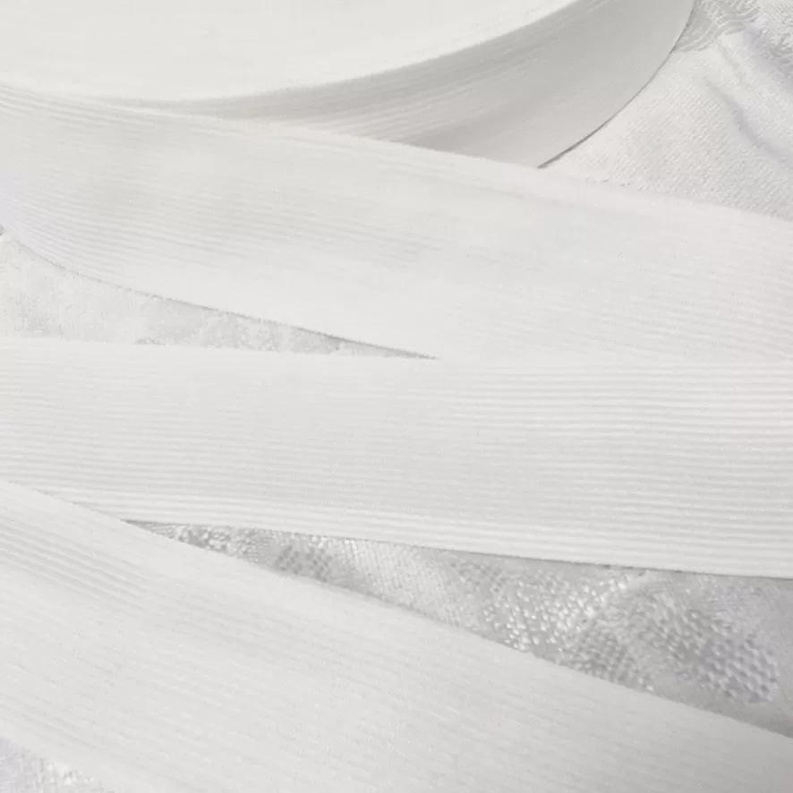 Тесьма окантовочная для матраса белая