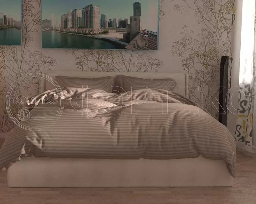 Полистрайп жаккард 7PE-1*1 Ginger Snap интерьер