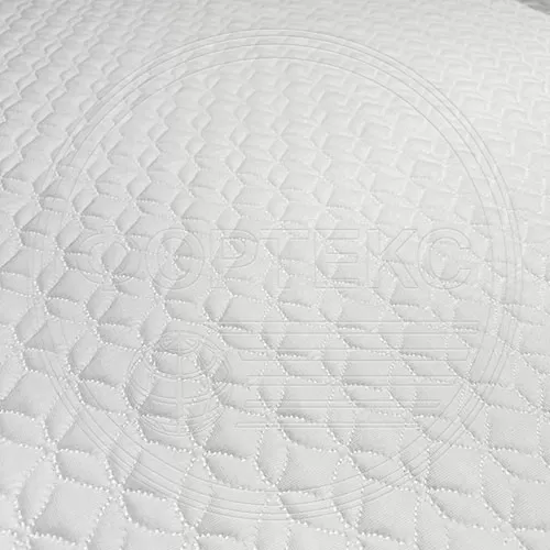 Трикотажное полотно FRTX 25 042 Флора Белый для производства матрасов