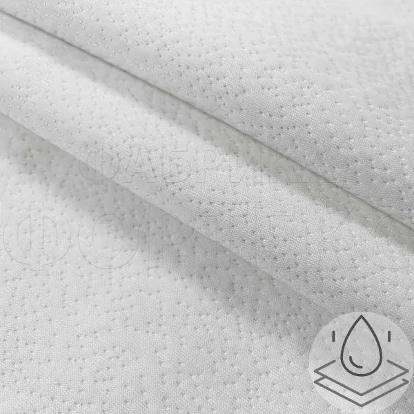 Матрасные комплектующие Матрасные ткани Ткани АКВАСТОП Матрасная ткань Точки хаос O215 TPU купить ОПТОМ Фортекс