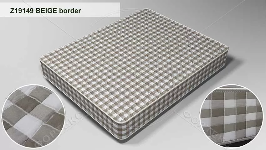 Двойной жаккард для боковой части матраса Z19149 BEIGE border