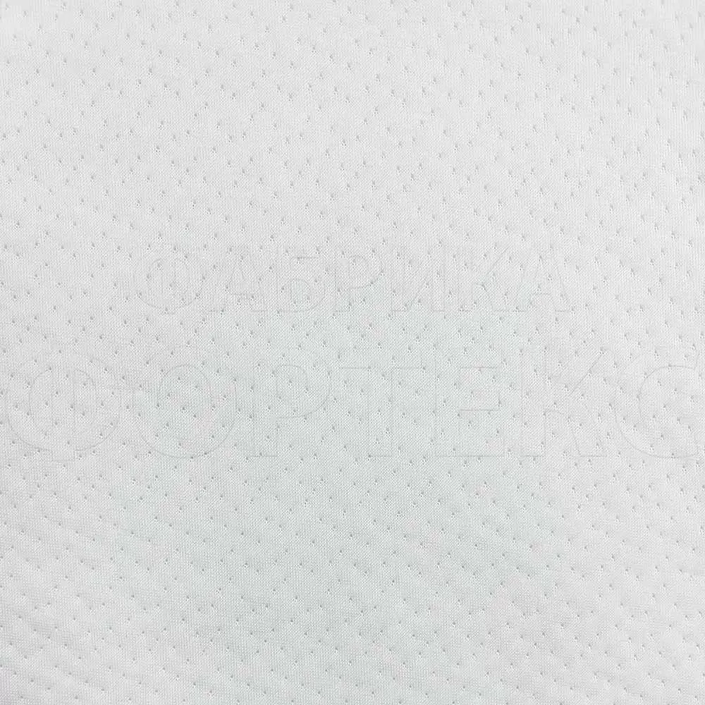 Матрасные комплектующие Матрасные ткани Трикотаж Матрасная ткань Точки хаос O215 белый купить ОПТОМ Фортекс