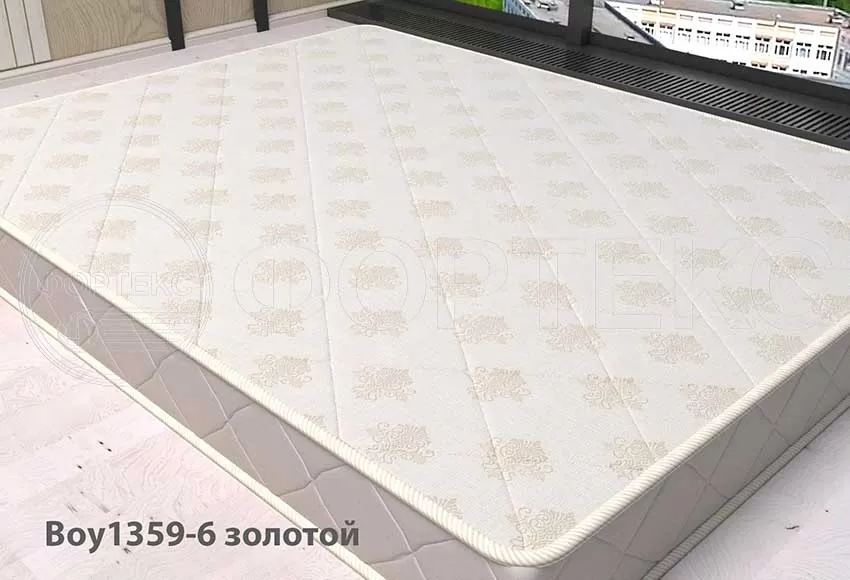 Ткань жаккард полиэстер для матраса Boy1359-6 gold