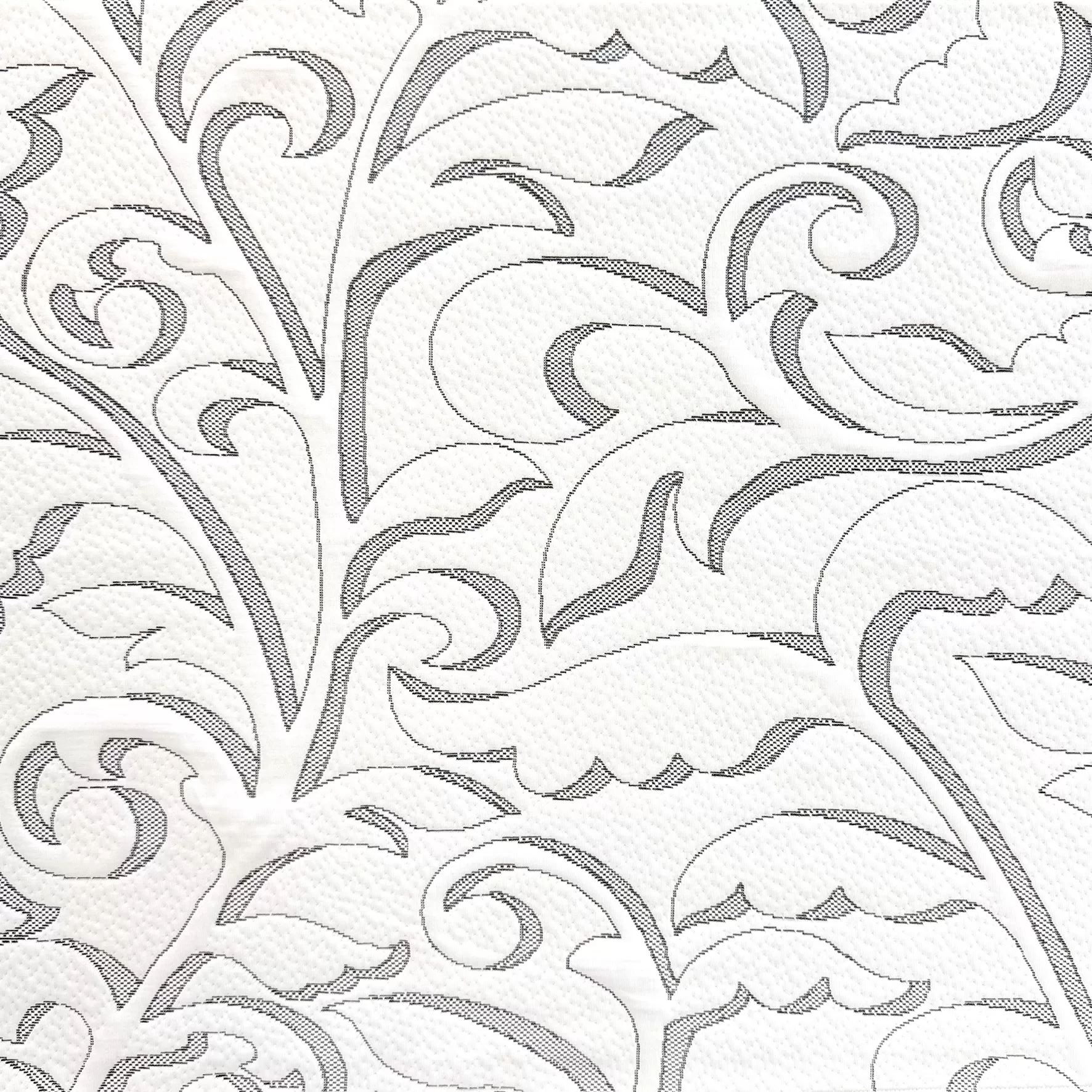 Матрасные комплектующие Матрасные ткани Трикотаж Трикотаж F061 бело-черный купить ОПТОМ Фортекс