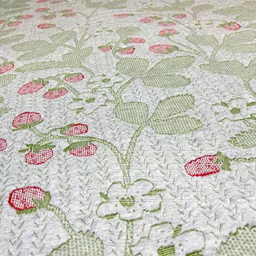 Трикотажное полотно FRTX 25 018 Земляника для матрасов