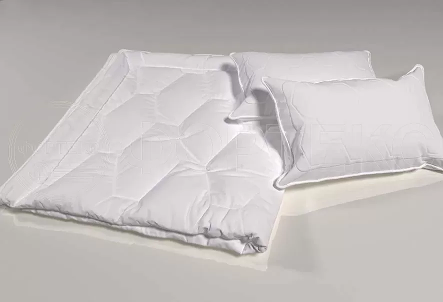 Поликоттон однотонный 01-White без рисунка