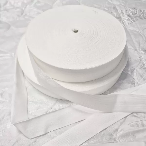 Тесьма белая окантовочная для матраса оптом