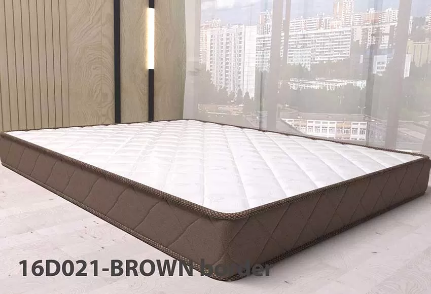 Жаккард синтетический 16D021-BROWN border