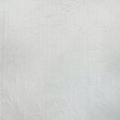 Трикотажное полотно FRTX 25 018 Земляника Белый матрасные ткани оптом