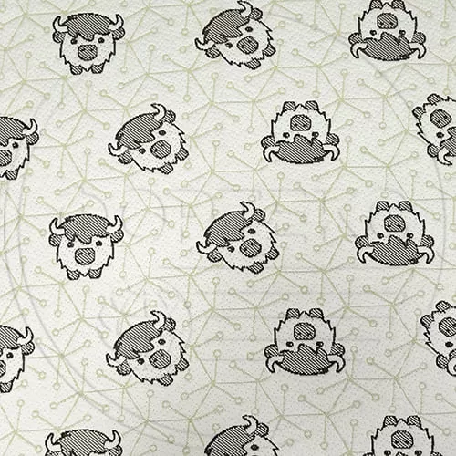 Трикотажное полотно FRTX 25 029 Зубр детская матрасная ткань оптом