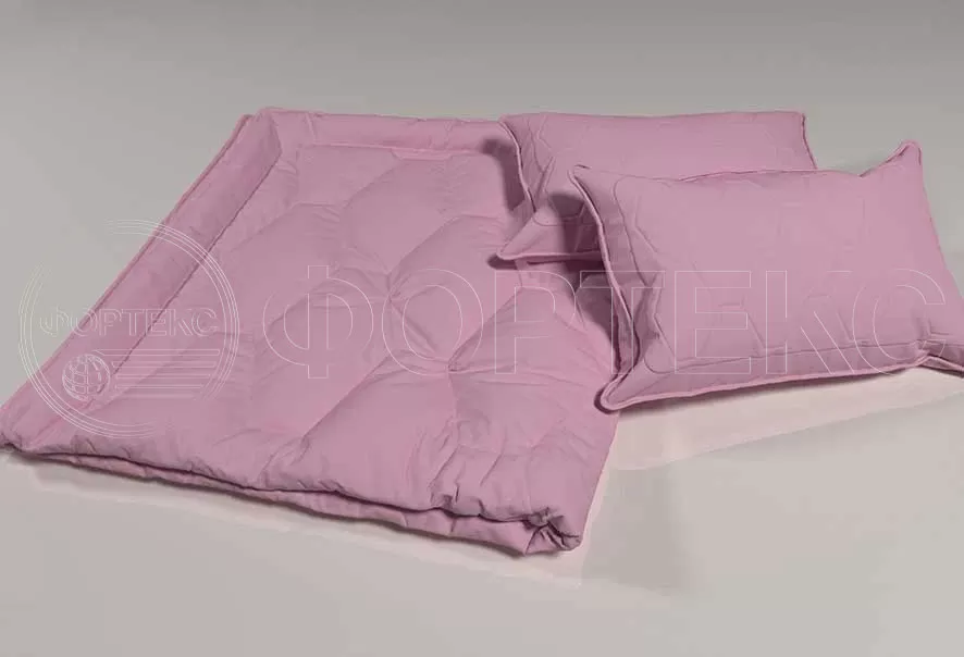 Поликоттон однотонный 01-Pink розовый