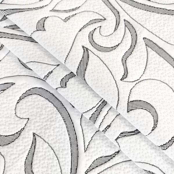 Матрасные комплектующие Матрасные ткани Трикотаж Трикотаж F061 бело-черный купить ОПТОМ Фортекс