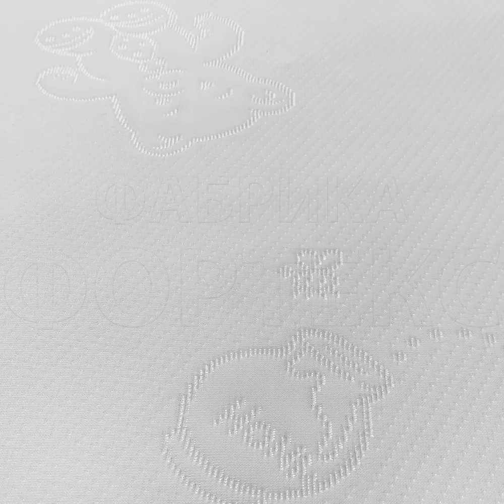 Матрасные комплектующие Матрасные ткани Трикотаж Матрасная ткань Мишка с медом X4090 белый купить ОПТОМ Фортекс