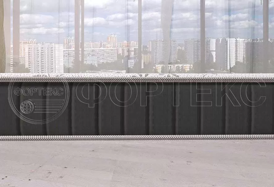 Стёжка бурлетная Узор № 303.4, вид на матрас