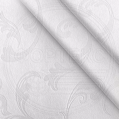 Микрофайбер с жаккардом белый 5-5 white завиток