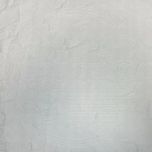 Трикотажное полотно FRTX 25 020 Клевер Белый матрасная ткань оптом