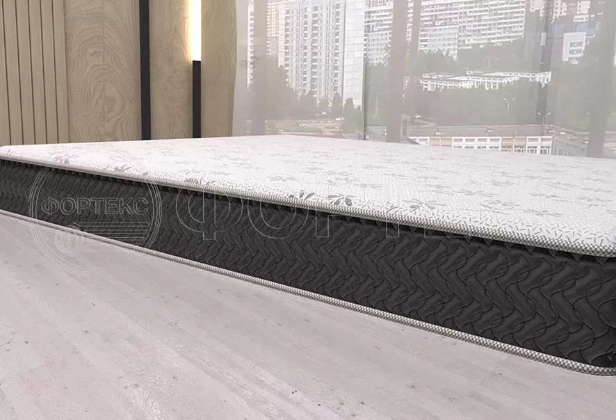 Бурлетная стёжка Узор № 321, вид на боковину матраса