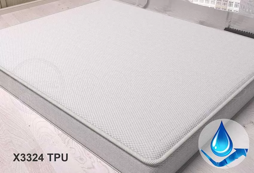 Водонепроницаемый трикотаж для матраса X3324 TPU