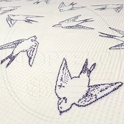 Трикотажное полотно FRTX 25 034 Ласточка для матрасов и наматрасников