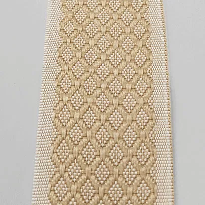 Лента окантовочная цветная AР-Ут ромб 7.1 бежевая