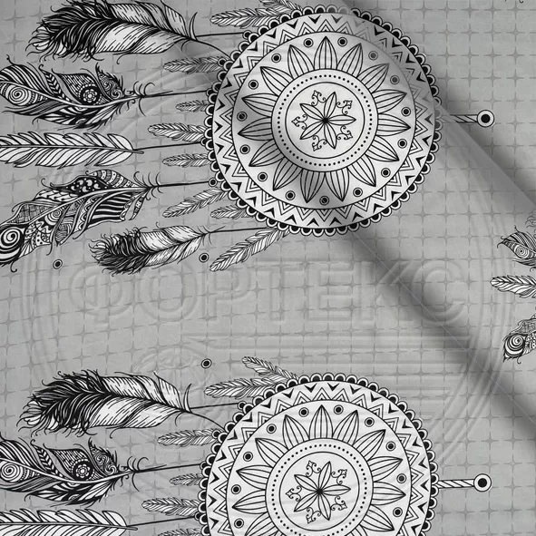 Ткани для постельного белья оптом Полиэстер ZAK-2037 A купить ОПТОМ Фортекс