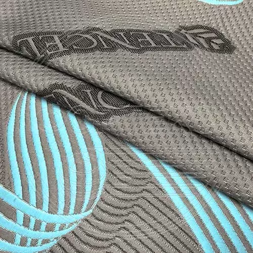 Трикотажное полотно FRTX 25 DIGITAL 10 серого цвета 