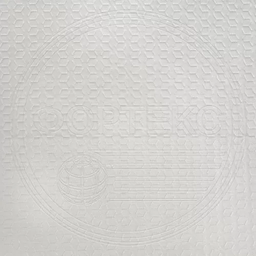 Трикотажное полотно FRTX 25 043 Пуансеттия Белый матрасная ткань оптом