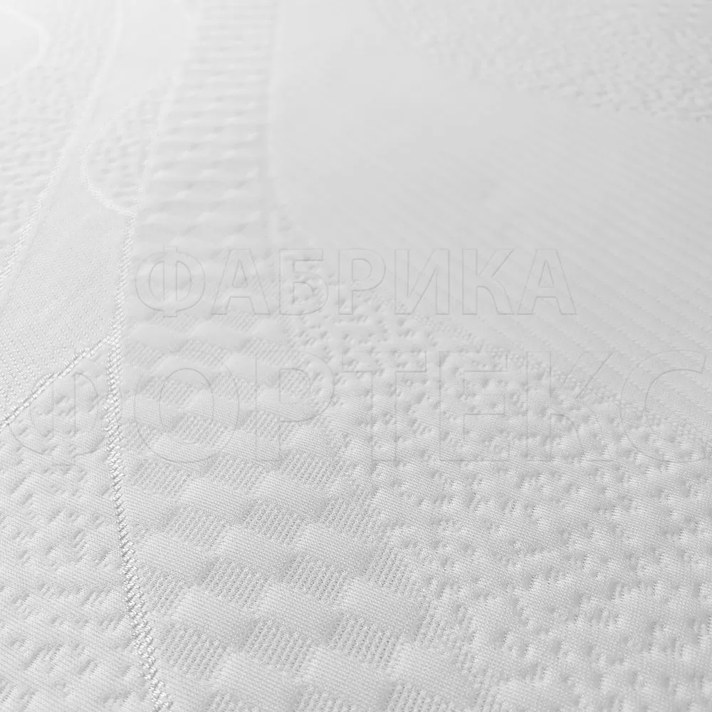 Трикотажное полотно ST 064-S White-P-180 FS оптом белого цвета, абстракция