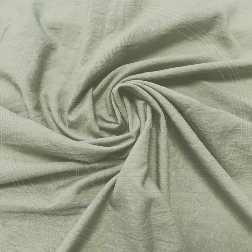 Микрофибра мятая 5YU-Tea 16-0213 C зеленая