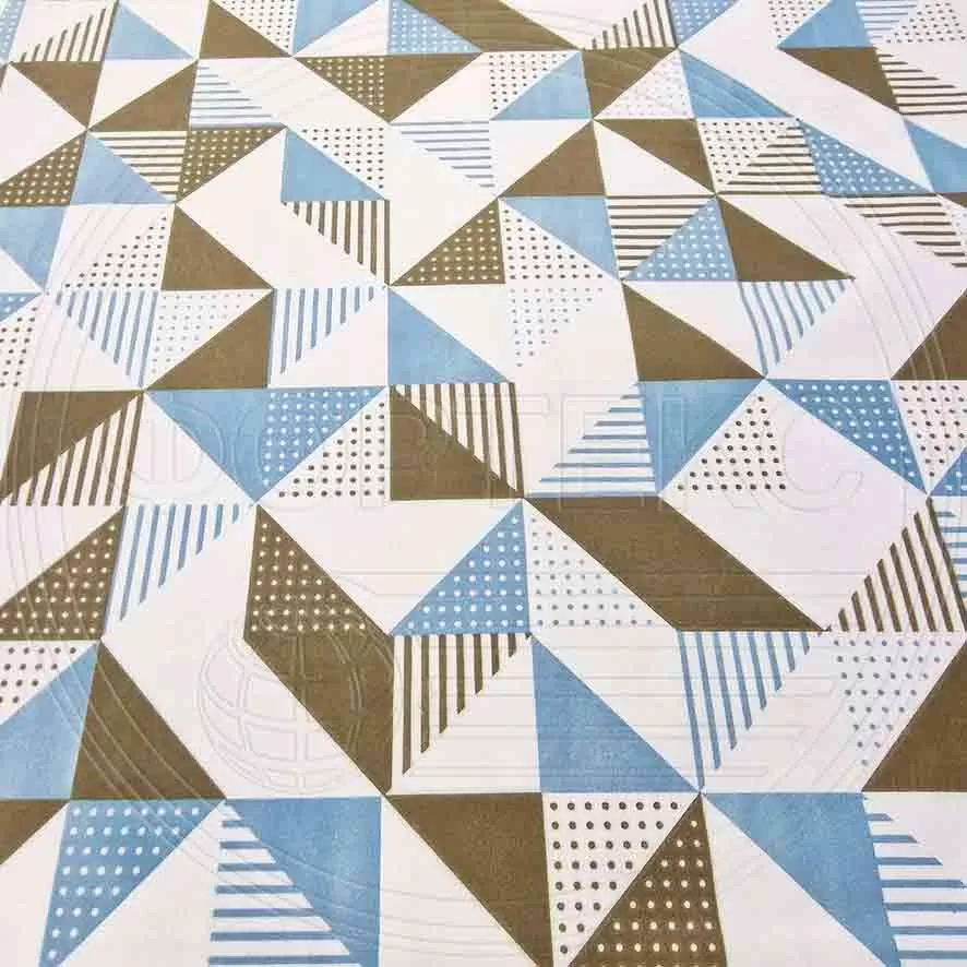 Микрофайбер набивной-пигмент цветной 5BJ-1762 геометрия