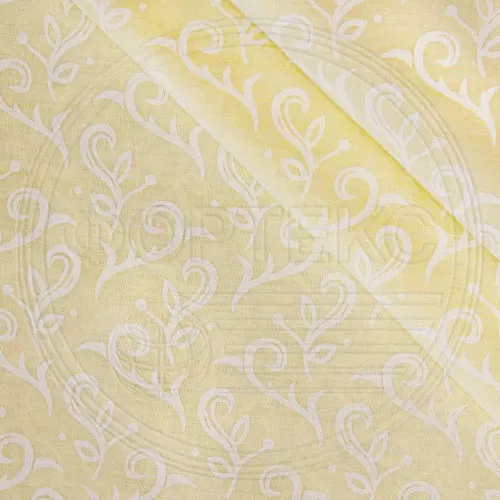 Поликоттон «белое на белом» 01-008 beige бежевый, рисунок завиток