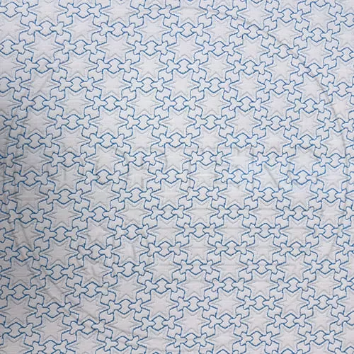 Трикотажное полотно FRTX 25 041 Звёздочки для производства матрасов