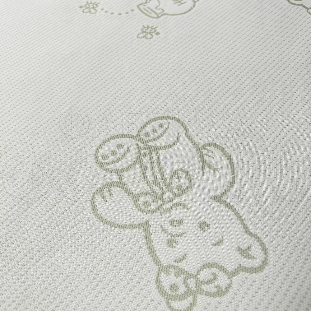 Матрасные комплектующие Матрасные ткани Трикотаж Матрасная ткань Мишка с медом X4090 зеленый купить ОПТОМ Фортекс