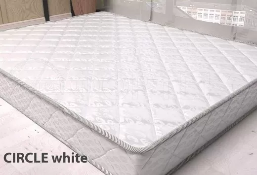 Жаккард полиэстер для матраса CIRCLE white