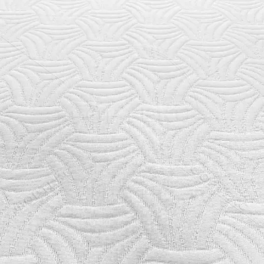 Трикотажное полотно X-601 white геометрический узор