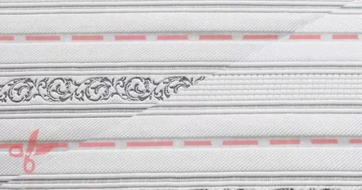 Жаккард для матраса 80605 3 bord9 white-black